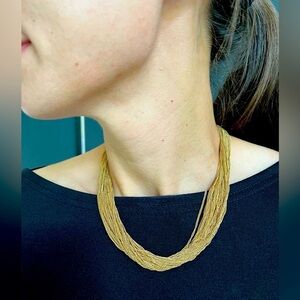 BCBG Gold Layered Necklace